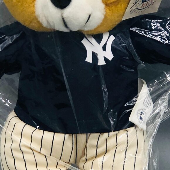 Play by Play Toys genuine merchandise NY stuffed teddy bear baseball READ NEW - Picture 3 of 8